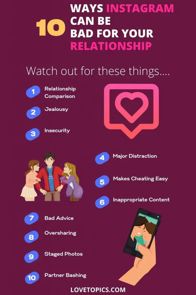 10 Ways Instagram Is Bad For Relationships