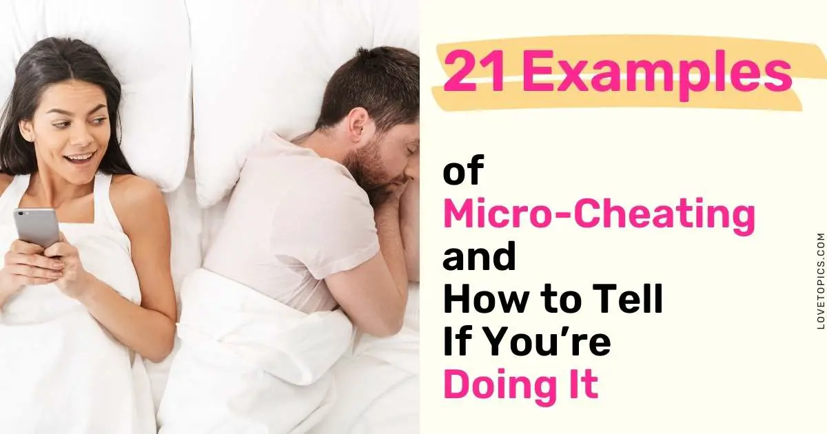 examples of microcheating