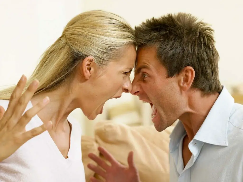 constant fighting causes couples to break up
